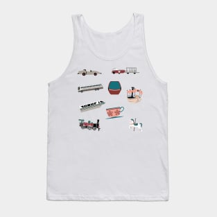 The Happiest Transportation on earth Tank Top